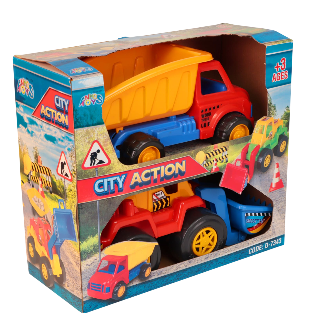 BULDOZER İKİLİ SET