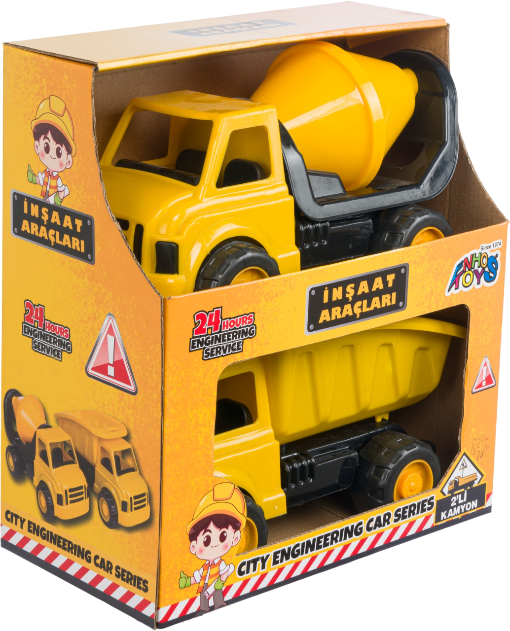 KING İKİLİ İNŞAAT SET